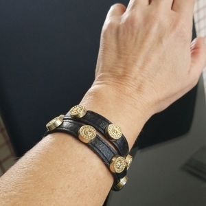 Black Wrapped Bracelet